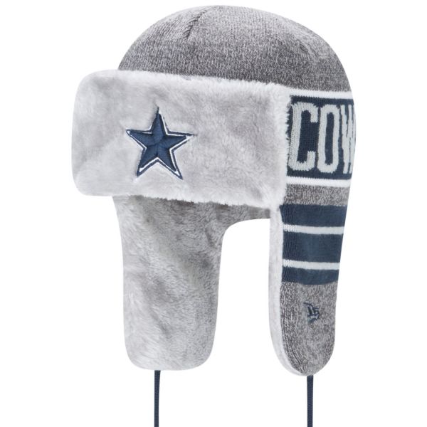 New Era Chapeau d'hiver FROSTY TRAPPER - Dallas Cowboys