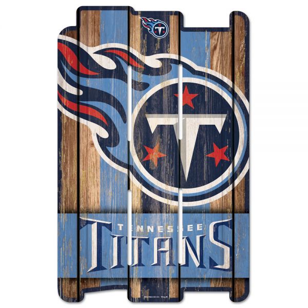Wincraft PLANK Wood Sign - NFL Tennessee Titans