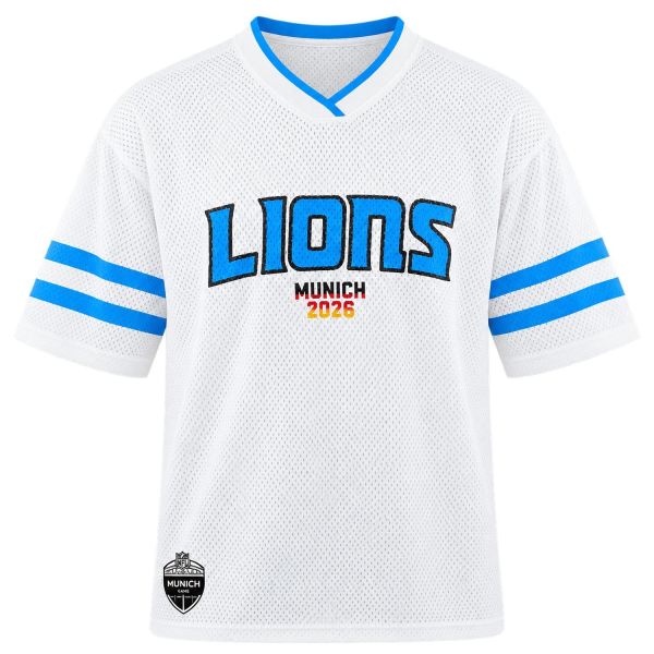 New Era NFL Mesh Jersey Trikot MUNICH Detroit Lions