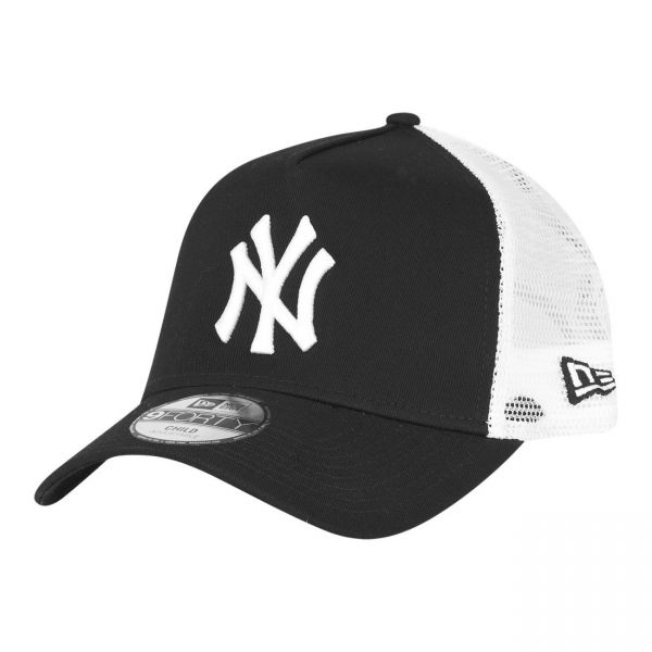 New Era Kinder Trucker Cap - New York Yankees schwarz / weiß