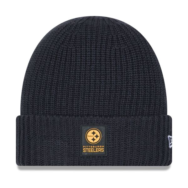 New Era Knit Bonnet D'Hiver SIDELINE Pittsburgh Steelers