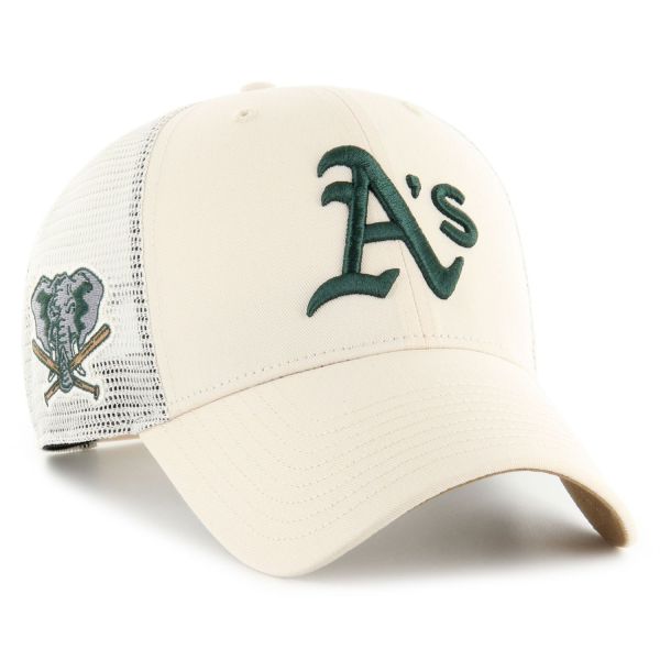 47 Brand Snapback Cap - BRANSON Oakland Athletics beige