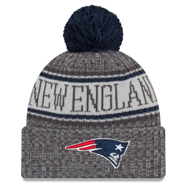 New Era NFL Sideline Graphite Mütze - New England Patriots