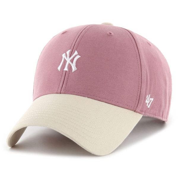 47 Brand Adjustable Cap - BASE TT New York Yankees mauve