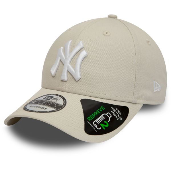 New Era 9Forty Strapback Cap REPREVE New York Yankees stone