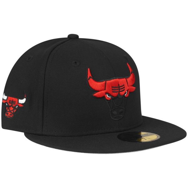 New Era 59Fifty Fitted Cap - ELEMENTS Chicago Bulls black
