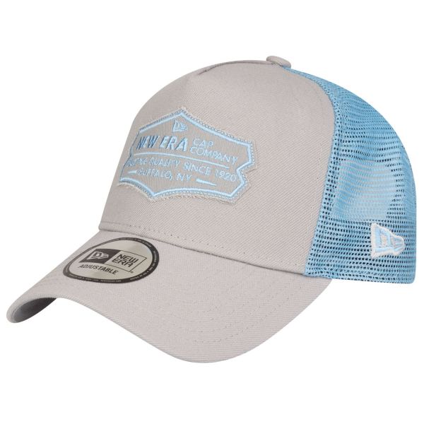 New Era Adjustable Trucker Cap - RETRO PATCH navy / chrome