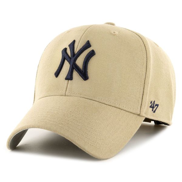 47 Brand Relaxed Fit Cap - MLB New York Yankees khaki beige