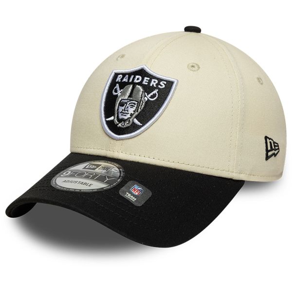 New Era 9Forty Strapback Cap - Las Vegas Raiders beige