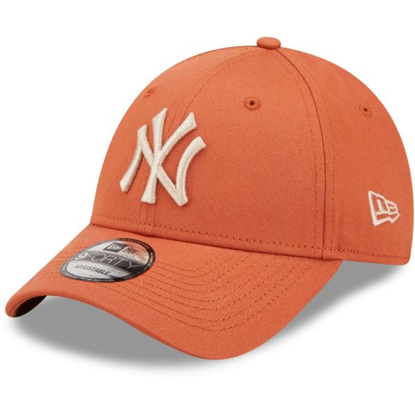 New Era 9Forty Strapback Cap - New York Yankees rust orange