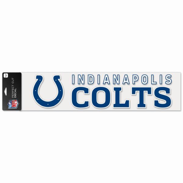 NFL Perfect Cut XXL Aufkleber 10x40cm Indianapolis Colts