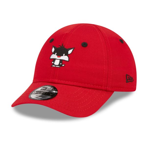 New Era 9Forty Enfants Cap - LOONEY SYLVESTER rouge