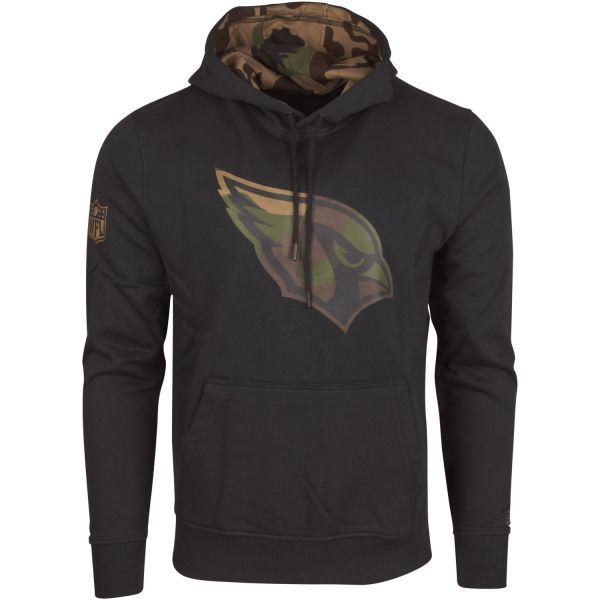 New Era Fleece Hoody - NFL Arizona Cardinals noir / camo