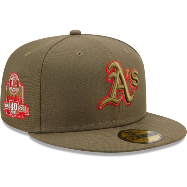 New Era 59Fifty Fitted Cap - ANNIVERSARY Oakland Athletics