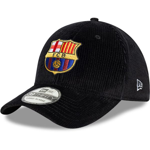New Era 39Thirty Stretch Cap CORD - FC Barcelona