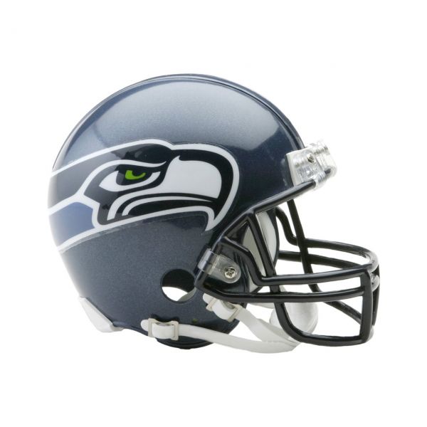 Riddell VSR4 Mini Football Helm NFL Seattle Seahawks 2002-11