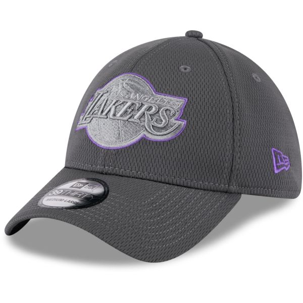 New Era 39Thirty Stretch Cap Los Angeles Lakers charcoal