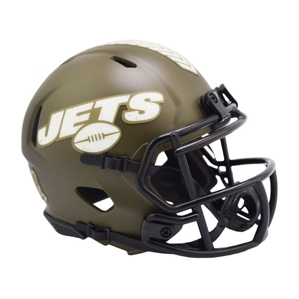 Riddell Speed Mini Football Helm SALUTE New York Jets