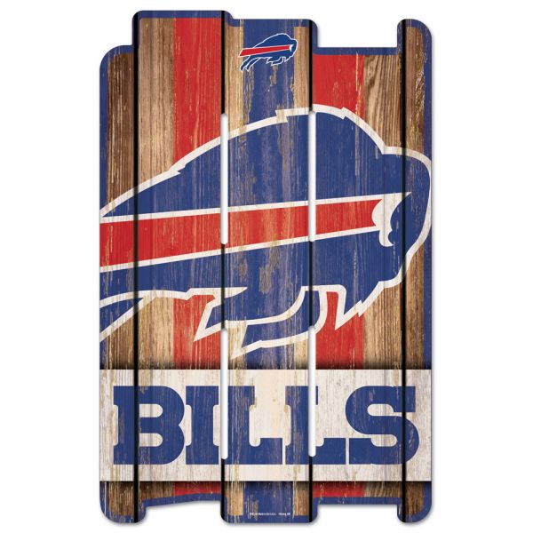 Wincraft PLANK Wood Sign - NFL Buffalo Bills