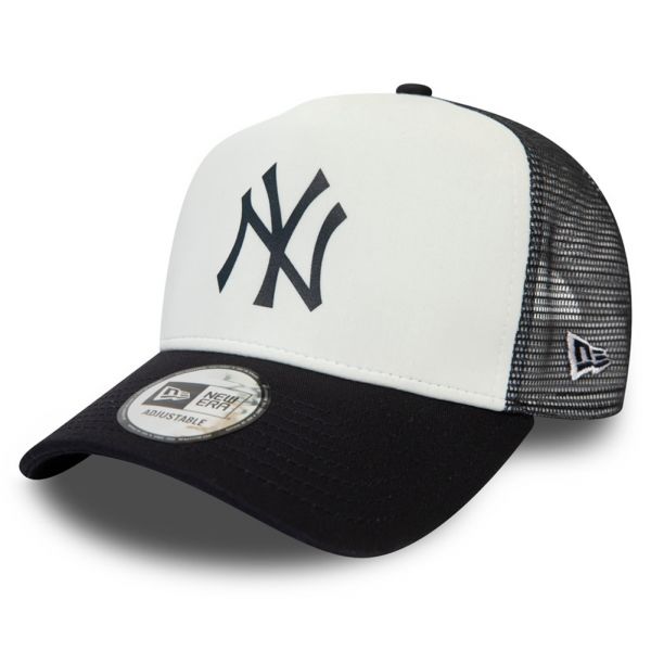 New Era 9Forty A-Frame Trucker Cap - New York Yankees weiß