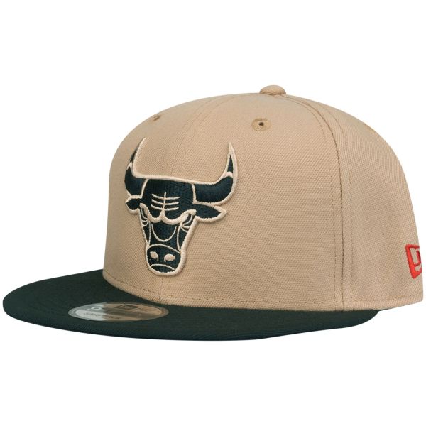 New Era 9Fifty Snapback Cap - Chicago Bulls camel beige