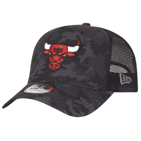 New Era Adjustable Trucker Cap - Chicago Bulls dark camo