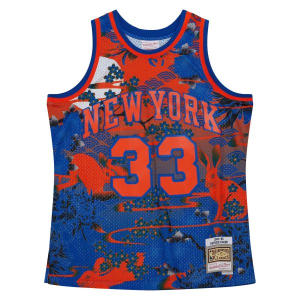 Swingman Mesh Jersey New York Knicks ASIAN Patrick Ewing