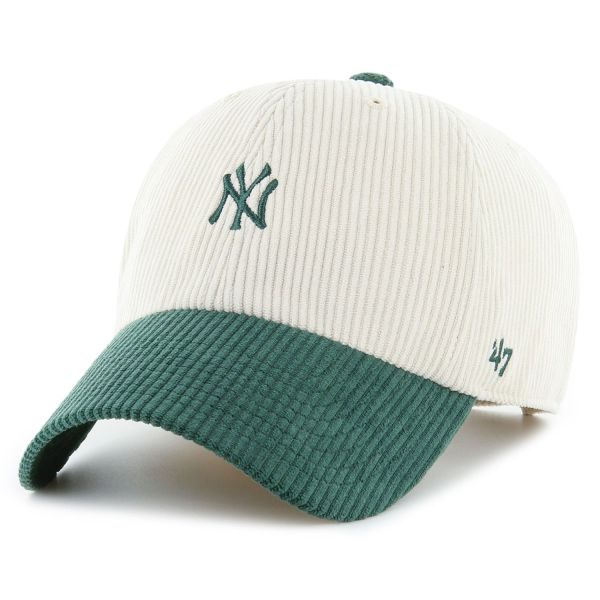 47 Brand Adjustable Cord Cap CLEAN UP New York Yankees beige