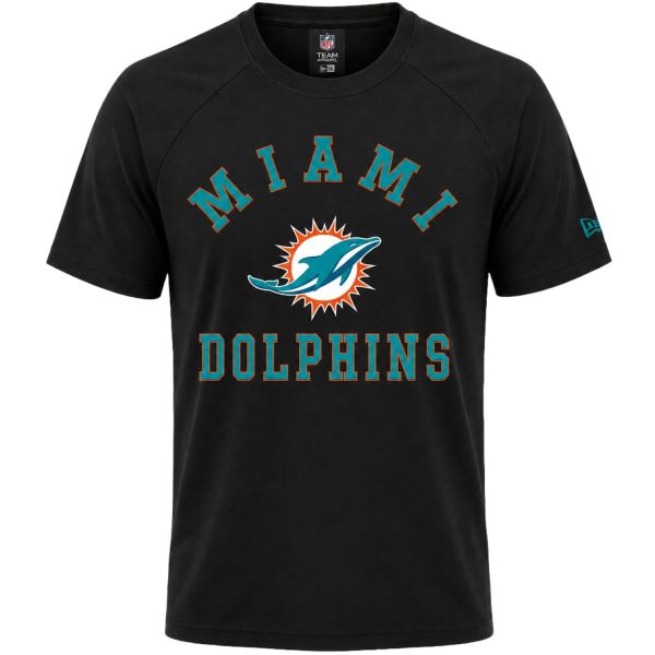 New Era Long Shirt - NFL Miami Dolphins schwarz
