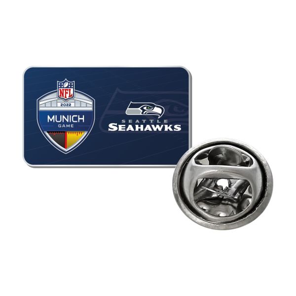 NFL Munich Game Pin Badge Seattle Seahawks