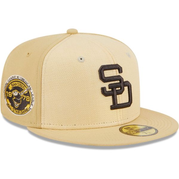 New Era 59Fifty Fitted Cap - RAFFIA San Diego Padres