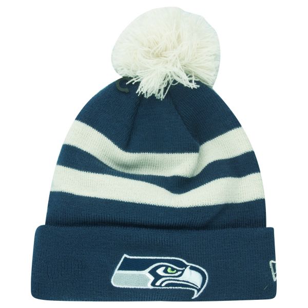 New Era Wintermütze Beanie - IVORY Seattle Seahawks