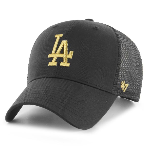 47 Brand Trucker Cap - BRANSON Metallic Los Angeles Dodgers