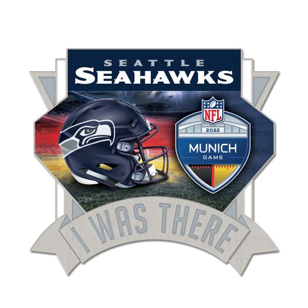 Wincraft NFL Pin Badge - NFL Munich I WAS THERE Seahawks