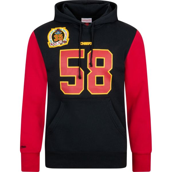 M&N Fleece NFL Hoody - Kansas City Chiefs Derrick Thomas