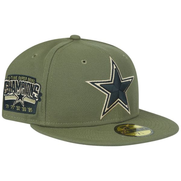 New Era 59Fifty Fitted Cap - NFL Dallas Cowboys 5xSuperbowl