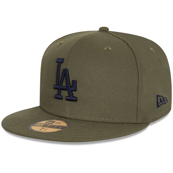 New Era 59Fifty Fitted Cap Los Angeles Dodgers oliv