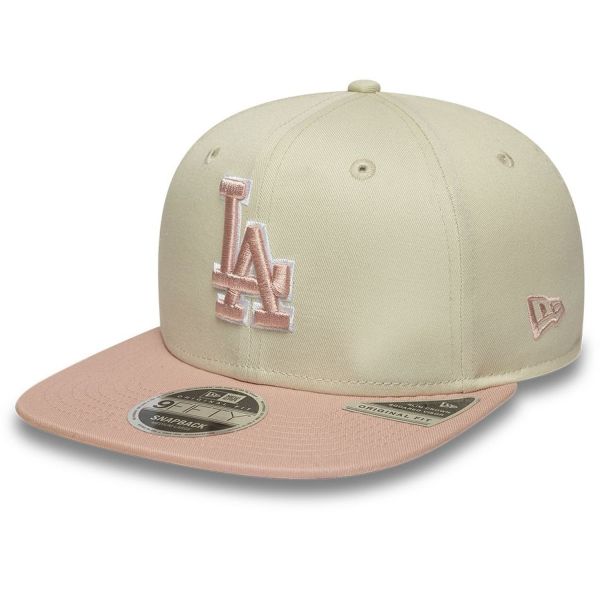New Era Original-Fit Snapback Cap Los Angeles Dodgers ivory