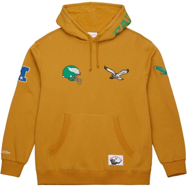 Mitchell & Ness Fleece Hoody DUSTED Philadelphia Eagles