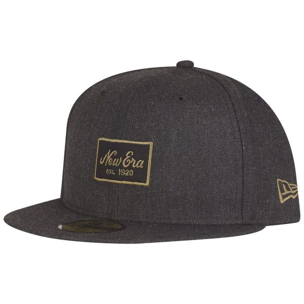 New Era 59Fifty Fitted Cap - HEATHER SCRIPT Brand Patch Logo