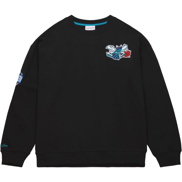 Mitchell & Ness Fleece Pullover Charlotte Hornets