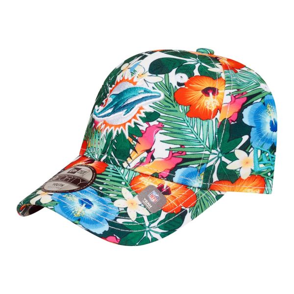 New Era Kids 9Forty Cap - NFL Miami Dolphins floral