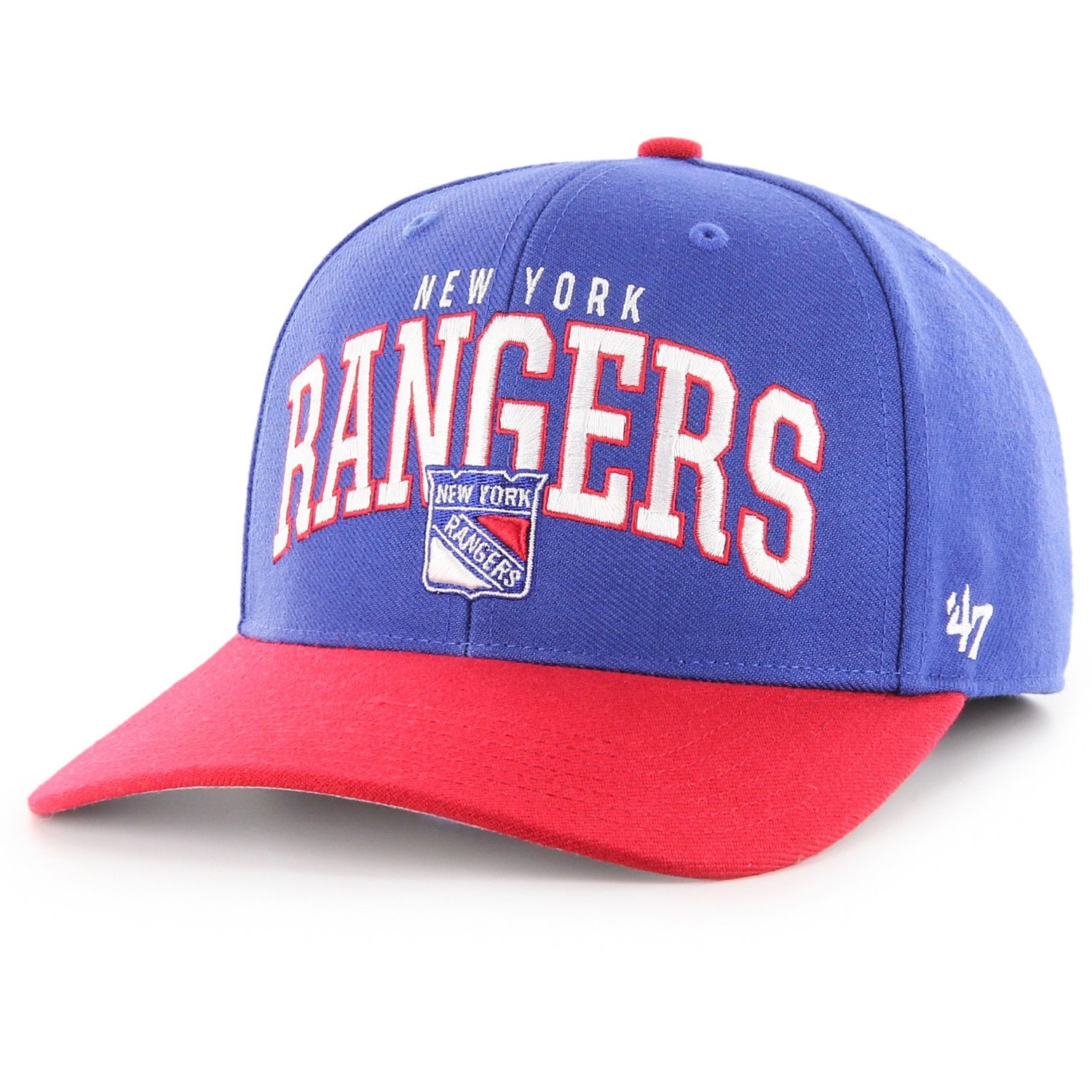 47 Brand Low Profile Cap - McCaw New York Rangers royal | Strapback ...