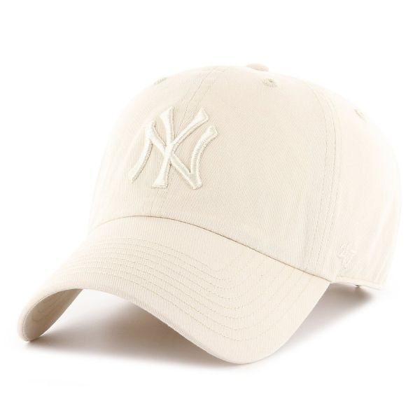 47 Brand Adjustable Cap - CLEAN UP New York Yankees natural