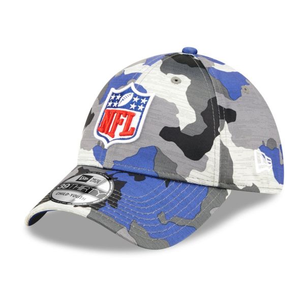 New Era 39Thirty Kids Cap - TRAINING NFL Shield Logo
