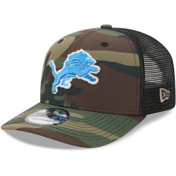 New Era 9Seventry Trucker Cap - SALUTE Detroit Lions