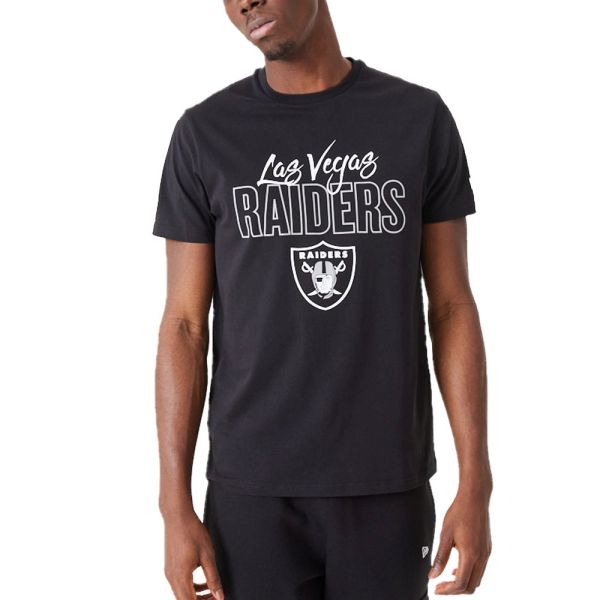 New Era NFL Football Shirt - SCRIPT Las Vegas Raiders