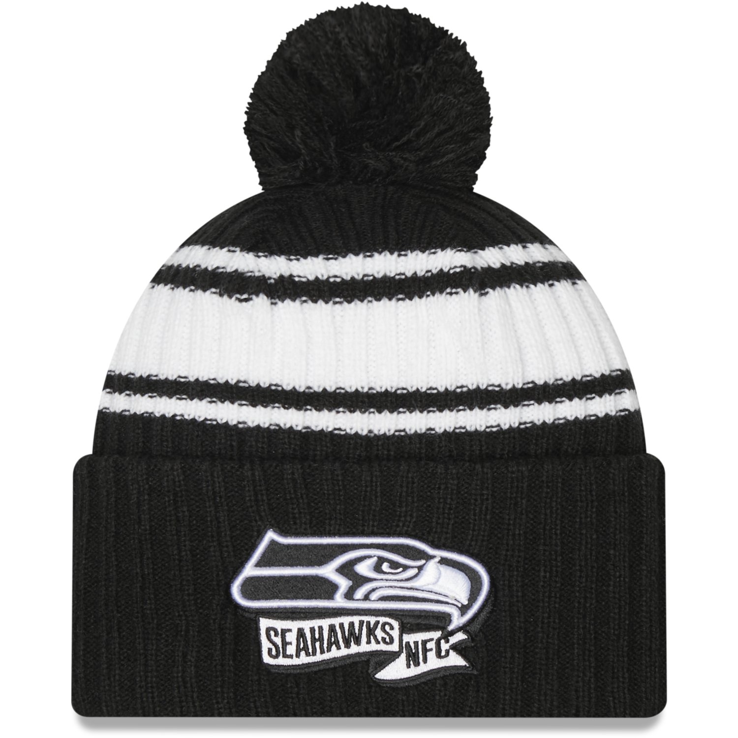 New Era SIDELINE BLACK Winter Mütze - Seattle Seahawks | Herren Mützen ...