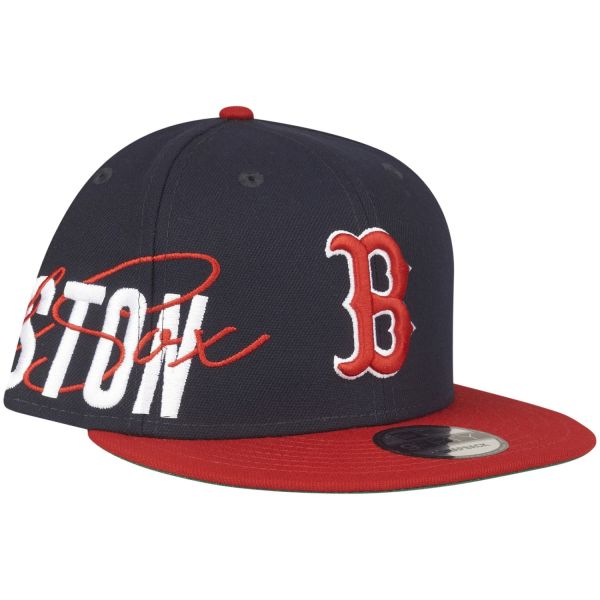 New Era 9Fifty Snapback Cap - SIDEFONT Boston Red Sox