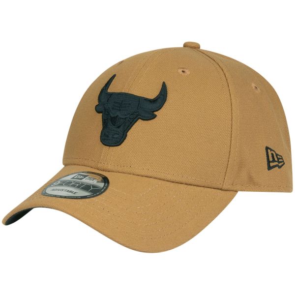 New Era 9Forty Snapback Cap - NBA Chicago Bulls wheat